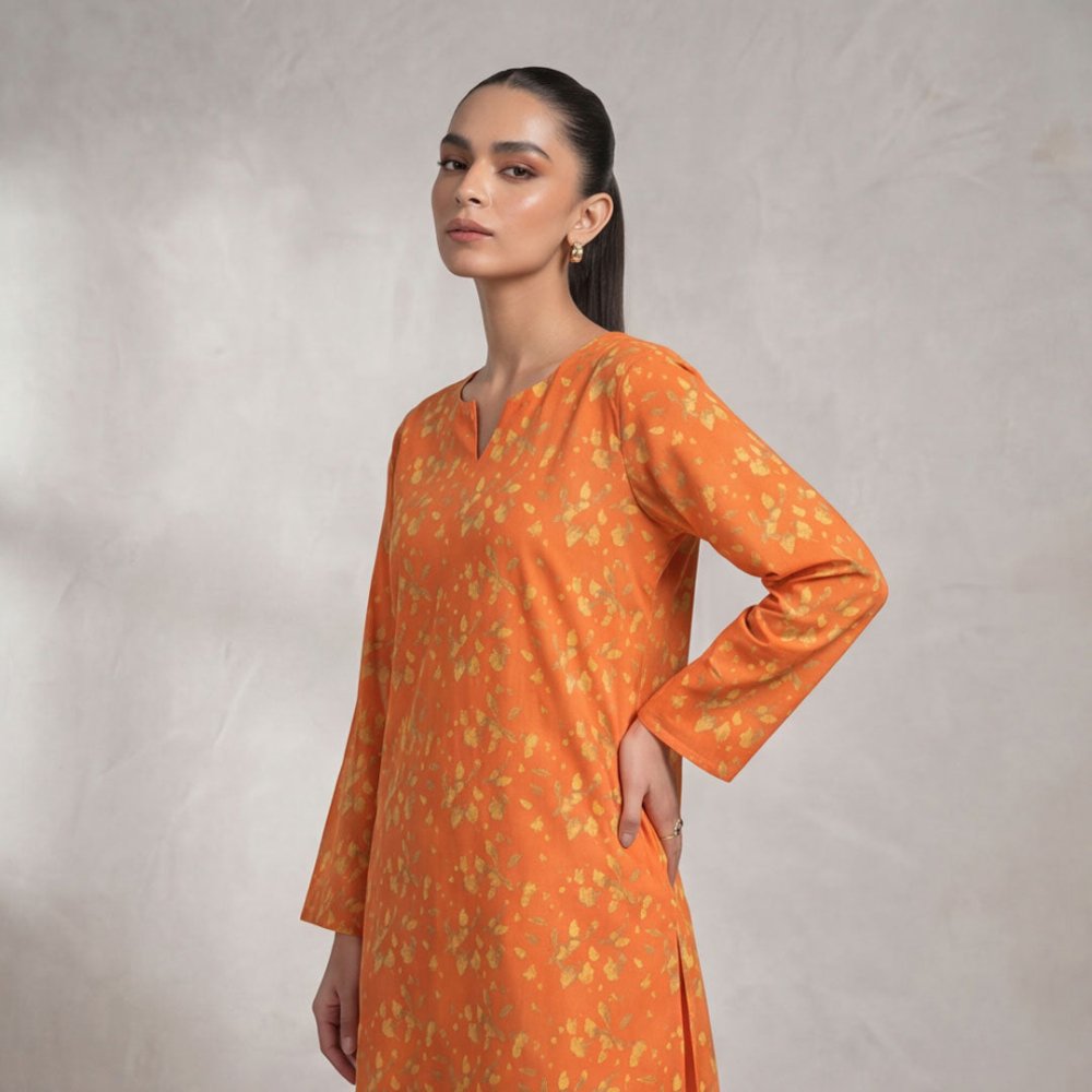 2 Piece Premium Lawn Unstitched Suit (Kurta & Trouser) LC-5022
