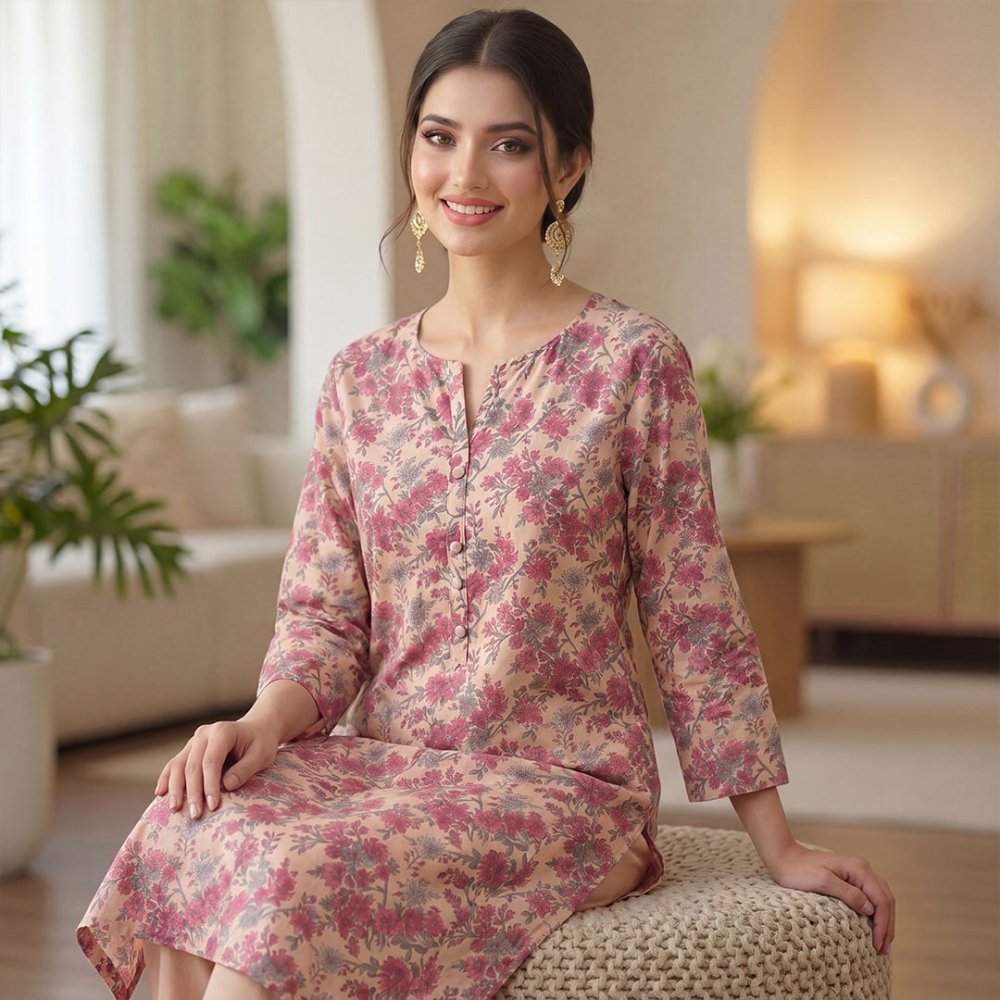 2 Piece Premium Lawn Unstitched Suit (Kurta & Trouser) LC-5020