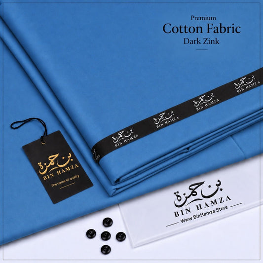 Premium Cotton By Bin Hamza | Dark Zink