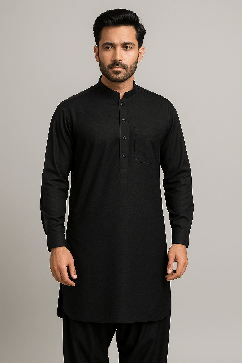 Royal Premium High Class Boski (Black) - Faisalbad Fabrics
